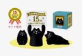 デコレ　コンコンブル　15周年ありがとうマスコット　復刻セット　黒猫