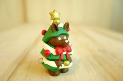 画像1: デコレ　オトギッコクリスマス　ツリーマンオオカミ