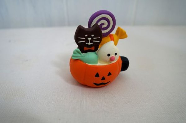 画像1: デコレコンコンブル　ハロウィンのお菓子カップ (1)