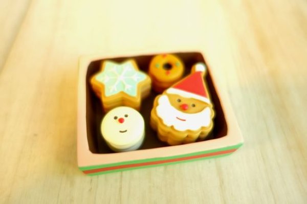 画像1: デコレ コンコンブル　クリスマスのクッキーBOX (1)