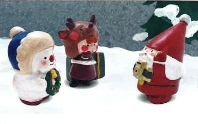 画像1: カヴェリクリスマス　スノーマンリース