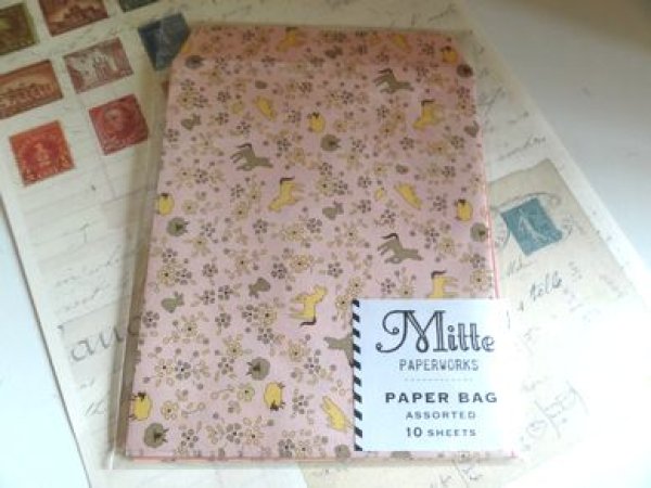 画像1: Mitte ペーパーバッグ　１p 10枚入り　ファーム (1)