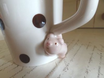 画像1: デコレ　のぞき見マグ　ＰＩＧ